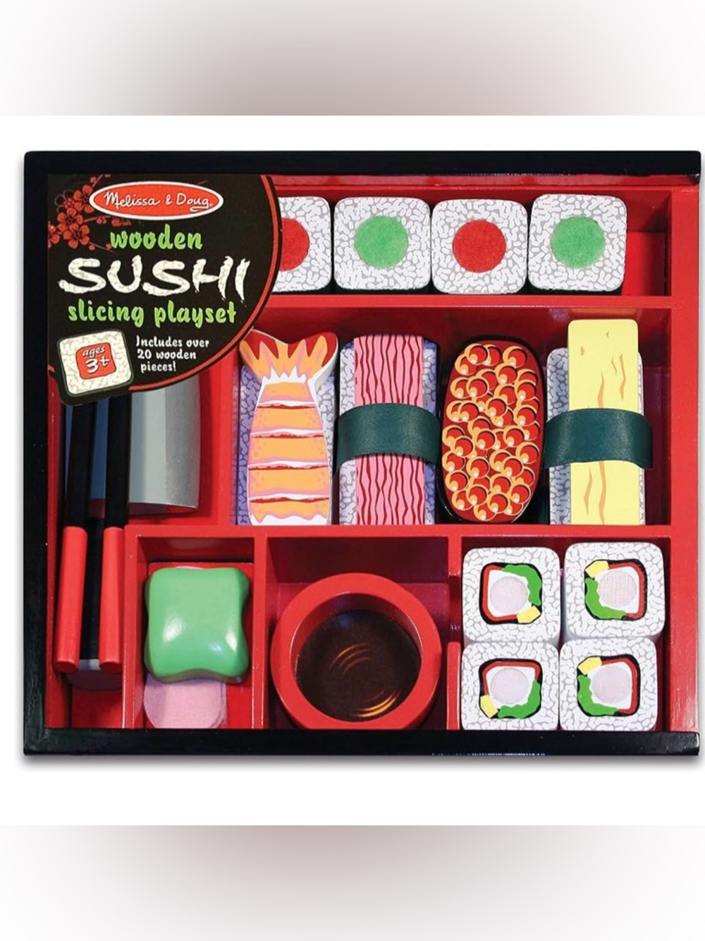 Melissa & Doug Wooden Sushi Playset